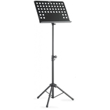 BLACK VENTED MUSIC STAND