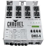 CHAUVET DMX-4 ETAPA DIMMER/SWITCH DMX 4 CH